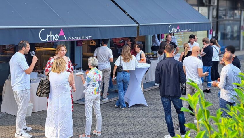 Aperitivo con i nuovi proprietari | Rossi Costruzioni